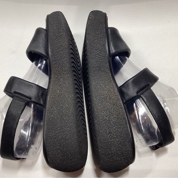 Vince Laguna Leather Platform Sandal In Black - Picture 7 of 16
